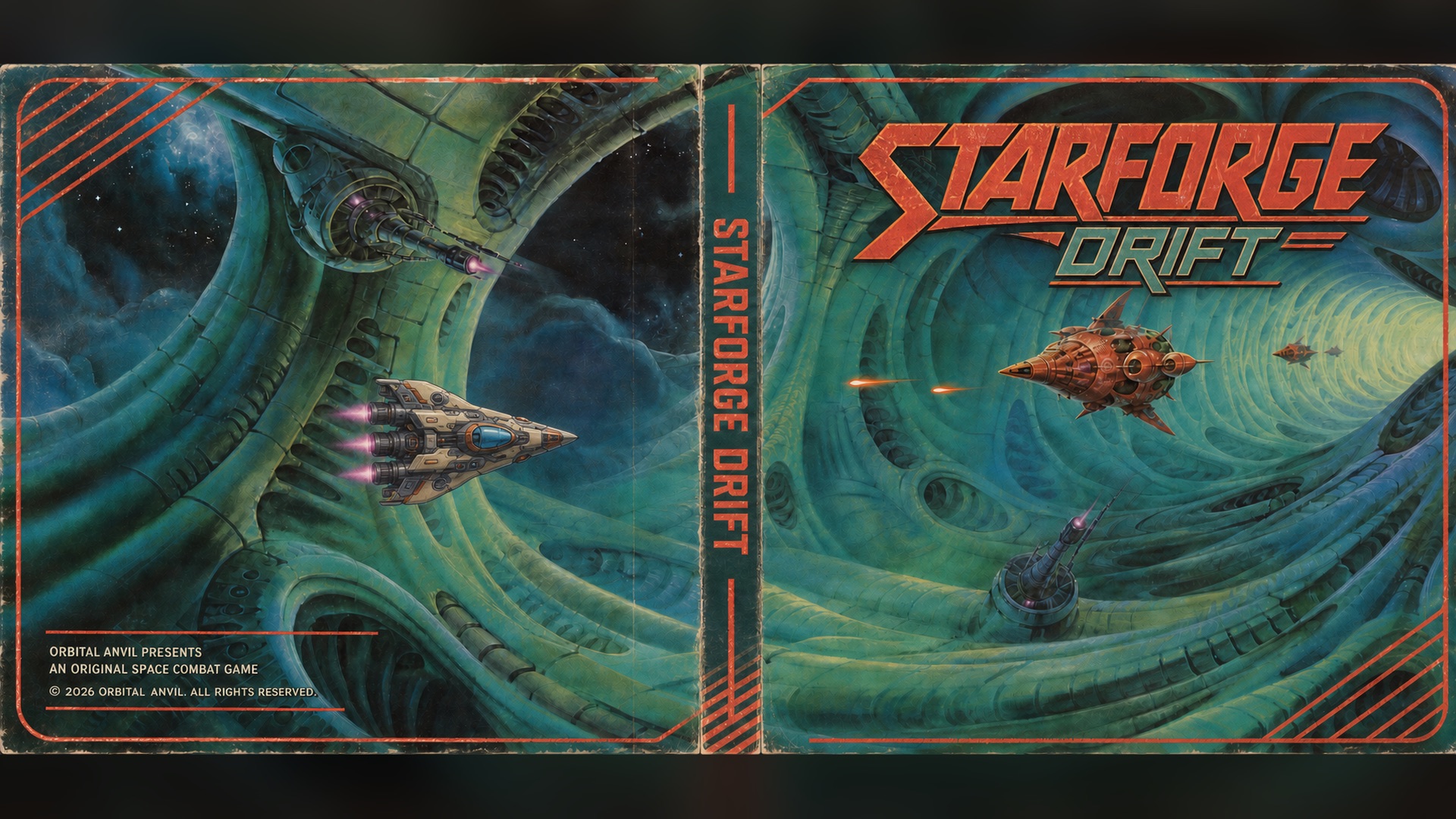 Starforge Drift cassette cover artwork